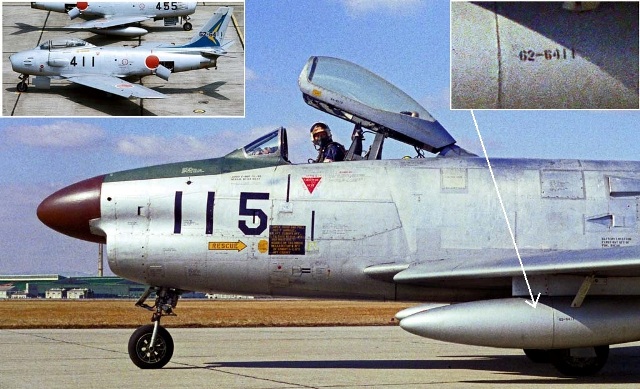 飛行前・後点検および10時間飛行後点検ワークカード F-86D